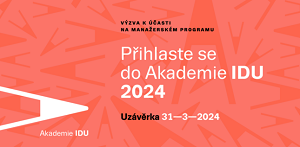 Přihlaste se do Akademie IDU 2024!